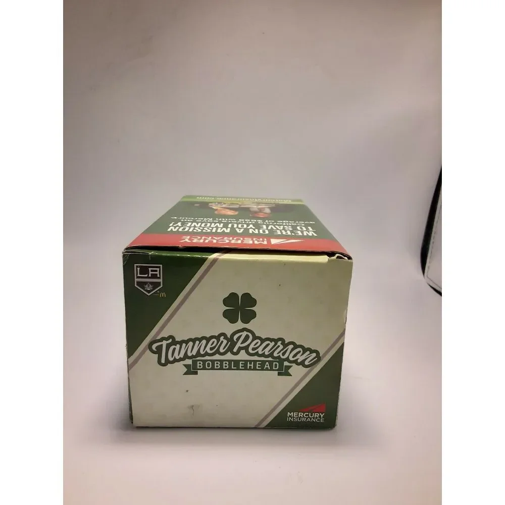 Tanner Pearson Los‎ Angeles LA Kings St. Patrick's Day Hockey Bobblehead NEW
